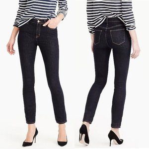 J. Crew Lookout High Rise Skinny Jeans Resin Wash